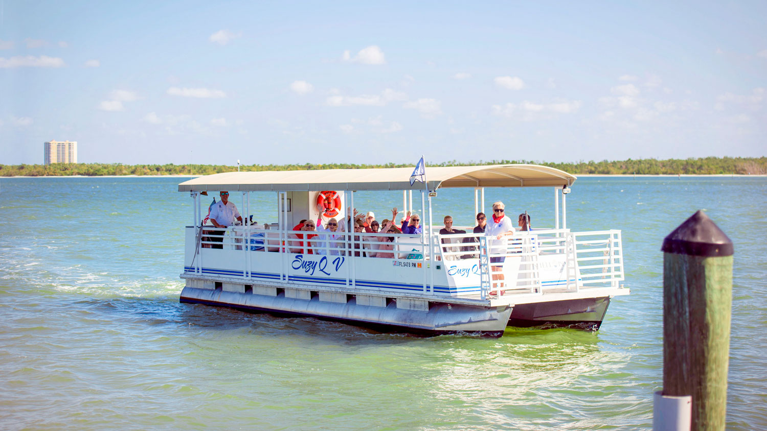 ...and even travels down the Caloosahatchee River!